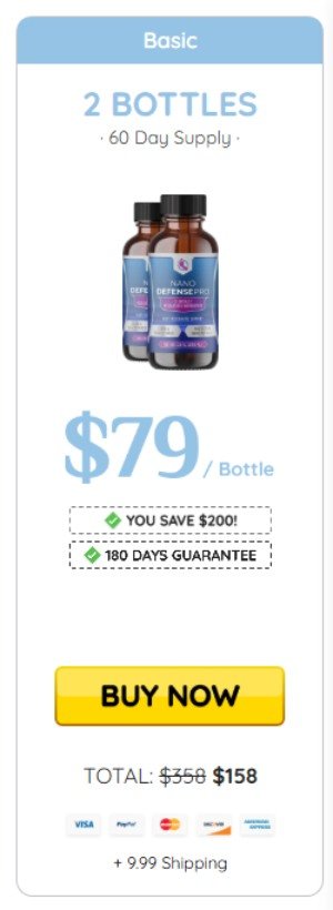 NanoDefense Pro 1 bottle starter offer
