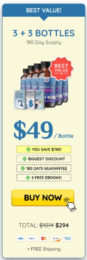 NanoDefense Pro 6 bottle best deal save more